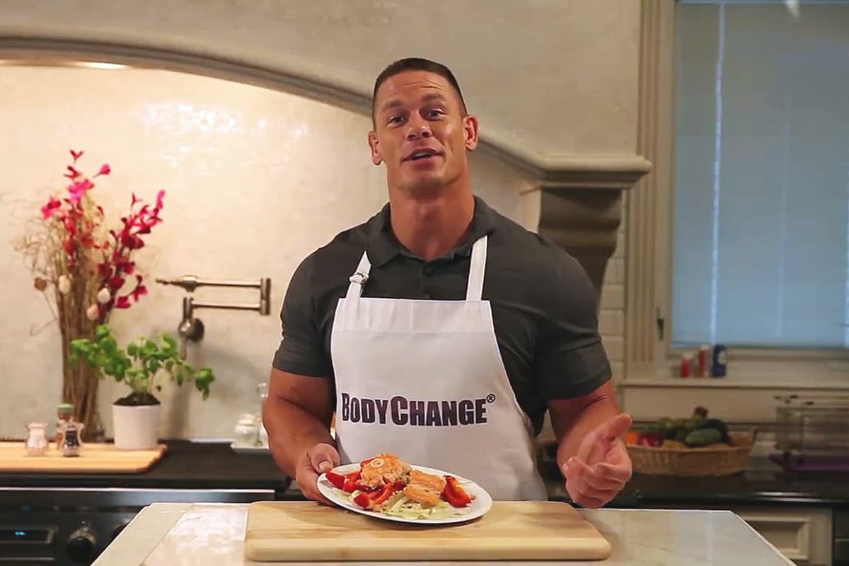 John Cena's diet was revealed as part of his 10-Week BodyChange Program 