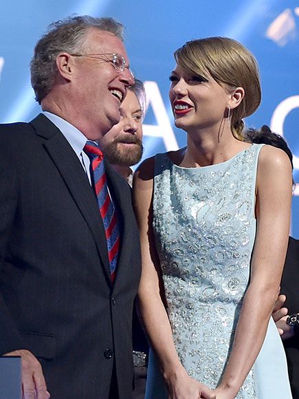 Taylor Swift's Dad Makes Funny 'Out of the Woods' Video