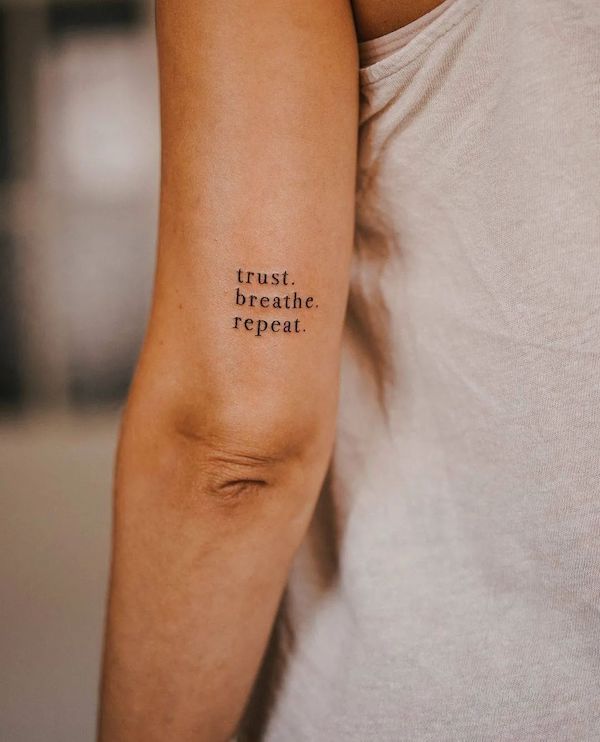 85 Quote Tattoos About Life, Love And Strength 2024