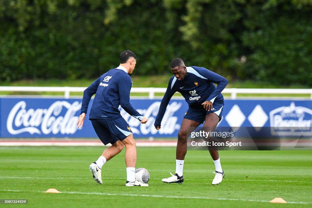 Equipe de France - Entrainement