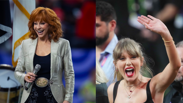 Reba McEntire shuts down false narrative that she called Taylor Swift an 'entitled  little brat' at