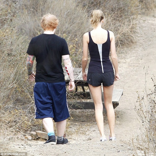 Work and play: Taylor and Ed have been performing together since 2012, and are close friends both on and off the stage