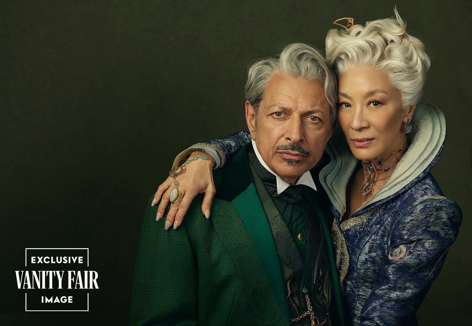 Jeff Goldblum and Michelle Yeoh in ‘Wicked