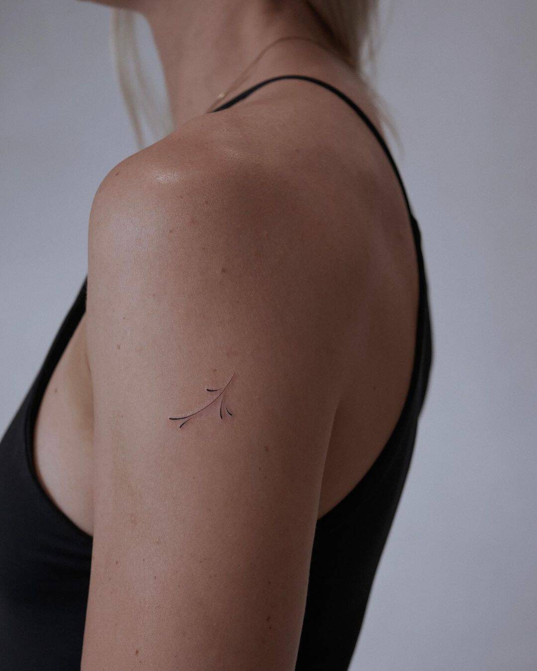 Cute tiny tattoo design by keyatattoo