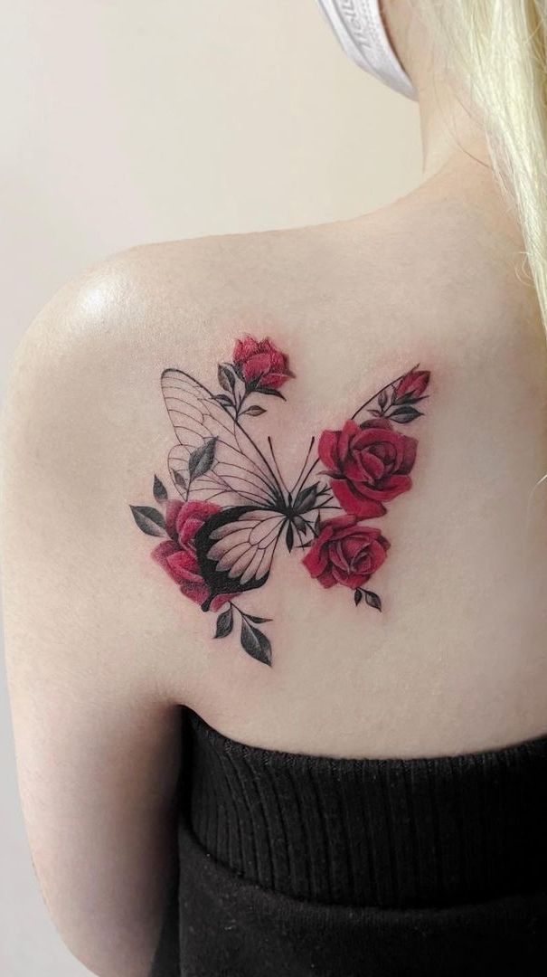 Pin on Rose Tattoos