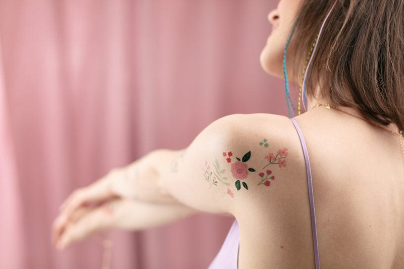 Flower Tattoos | Temporary Tattoos | Party Tattoos UK – Pretty Little Party  Shop