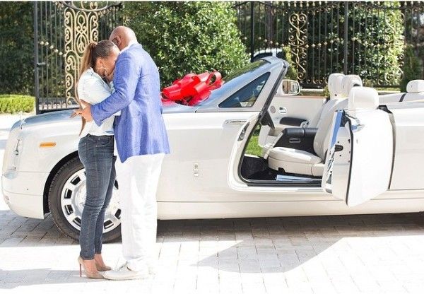 Steve Harvey Gives His Wife a New Rolls Royce - Celebrity Cars Blog |  Marjorie harvey, Steve harvey, Steve harvey wife