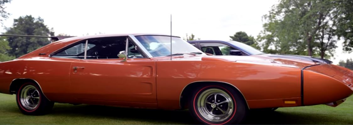 A 1969 Dodge Daytona is another priceless motor in Cena's collection that could fetch up to six-figures at auction