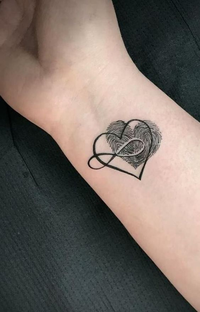 Shaped Heart Tattoo