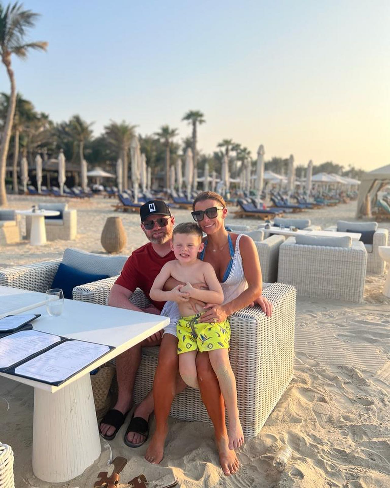 Wayne and Coleen Rooney shared family holiday snaps from luxury holiday to Dubai