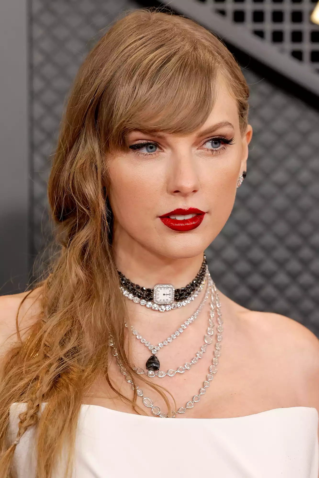 Taylor Swift attends the 66th GRAMMY Awards at Crypto.com Arena on February 04, 2024 in Los Angeles, California.