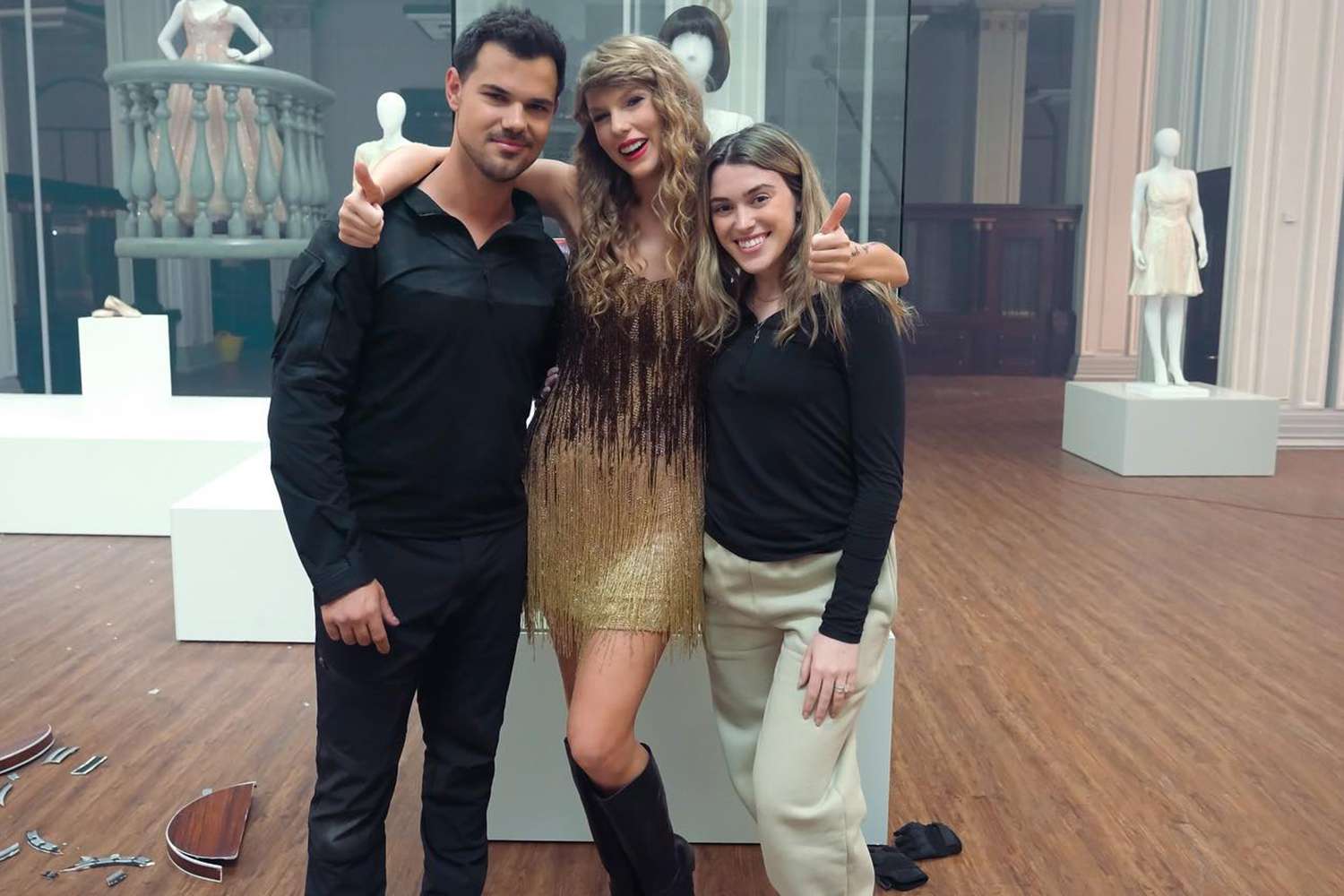 Taylor Lautner and Wife Tay on Working with Taylor Swift: 'She's So Collaborative'