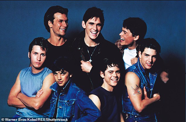 What a cast! The 1983 film starred Patrick Swayze, Dillon, Rob Lowe, Emilio Estevez, Ralph Macchio, C. Thomas Howell and Tom Cruise