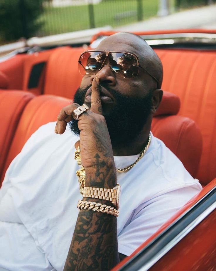 Rick Ross revealed that he and Gucci Mane "got a flick that we wrote  together". What are your thoughts on Ross playin… | Rick ross sunglasses,  Rick ross, Gucci mane