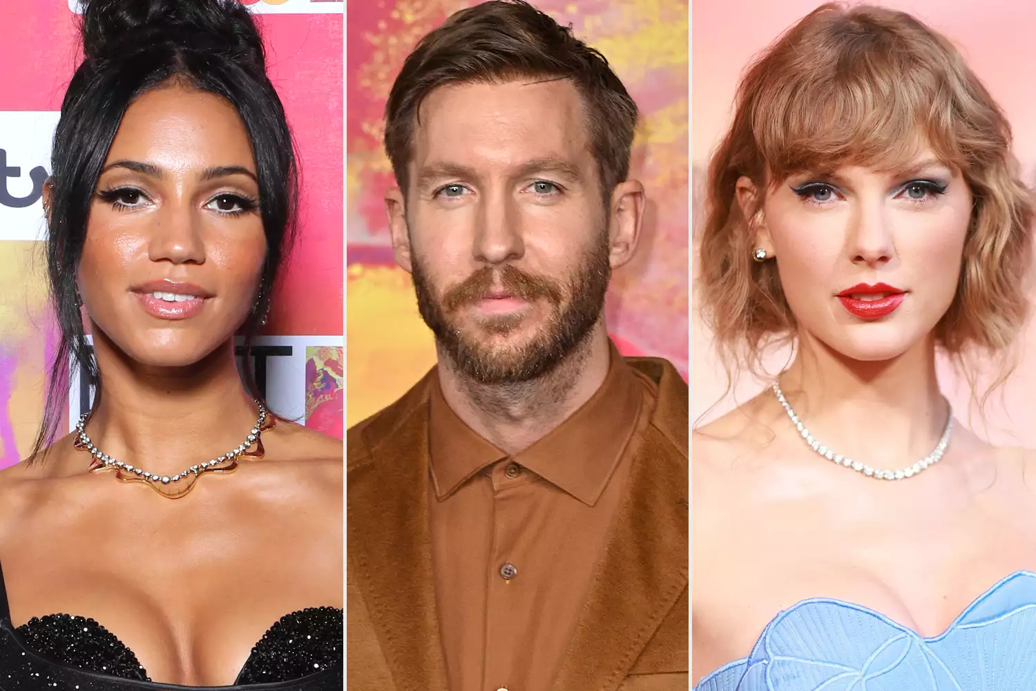 Vick Hope, Calvin Harris, Taylor Swift