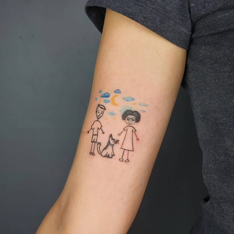 110 Family Tattoo Ideas To Symbolize Unbreakable Bonds ...