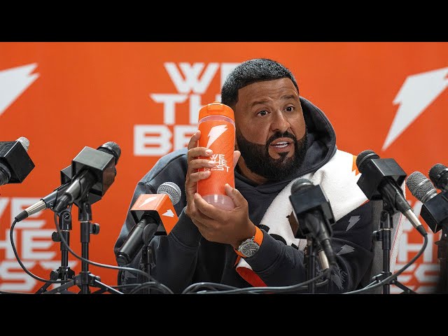 DJ Khaled Fuels Gatorade iD Launch With His Championship Mentality |  Yardbarker