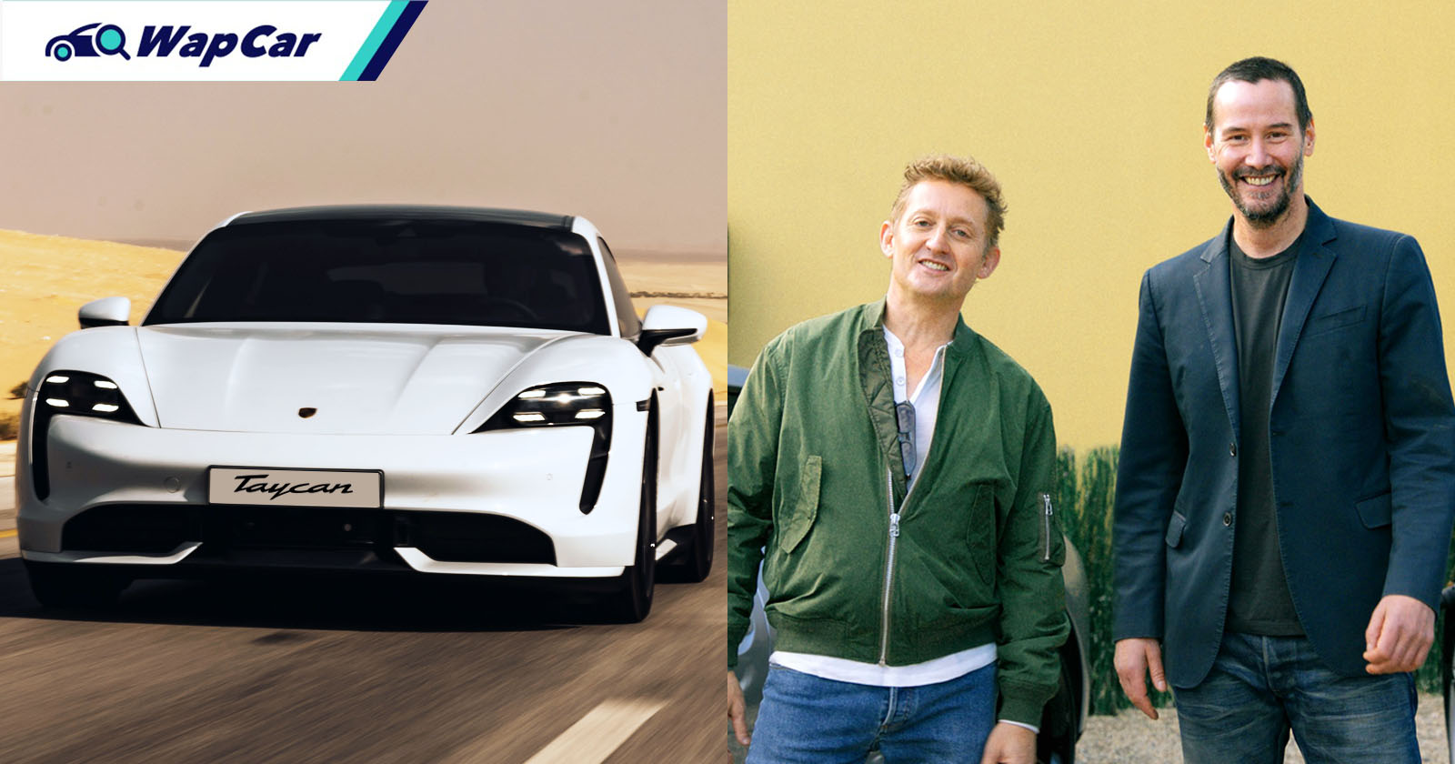 John Wick star Keanu Reeves ditches Mustang for Porsche Taycan, electric drifts ensue | WapCar