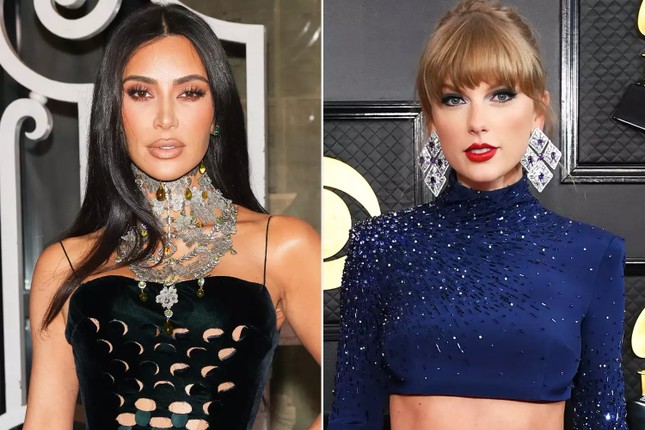 Taylor Swift cay cú Kim Kardashian suốt 10 năm ảnh 1