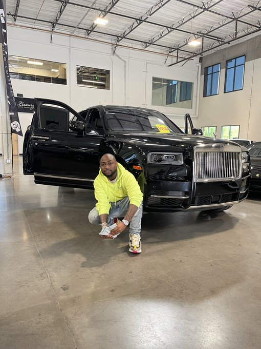 Davido acquires Rolls Royce Cullinan - P.M. News