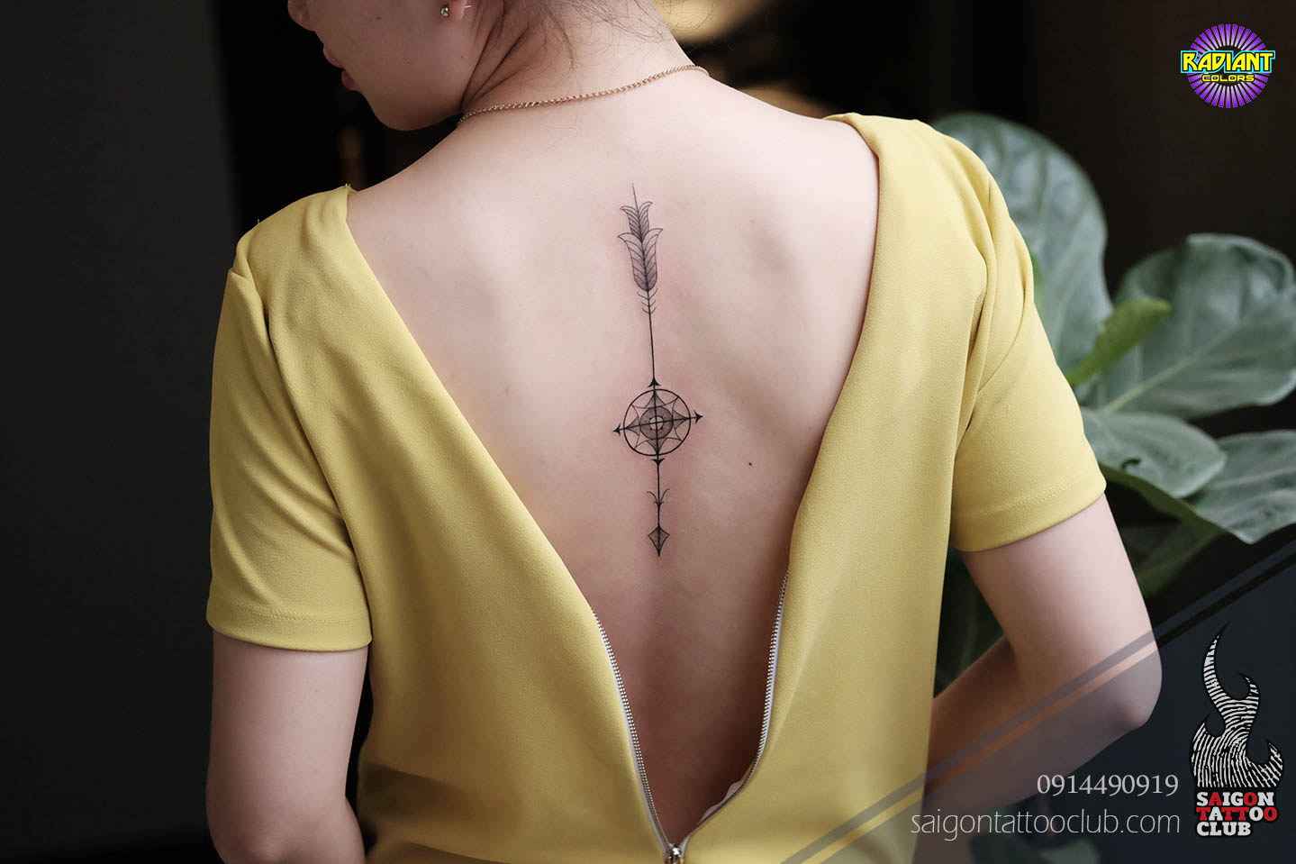 Collection of 97+ latest female back tattoos - thuventinhoc.edu.vn