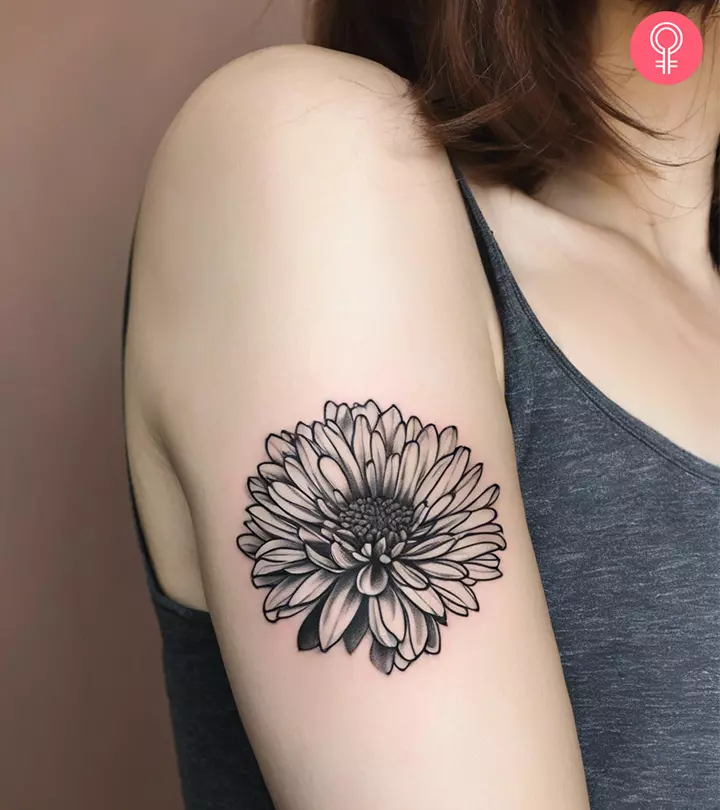 8 Creative Chrysanthemum Tattoo Designs And Their Meanings