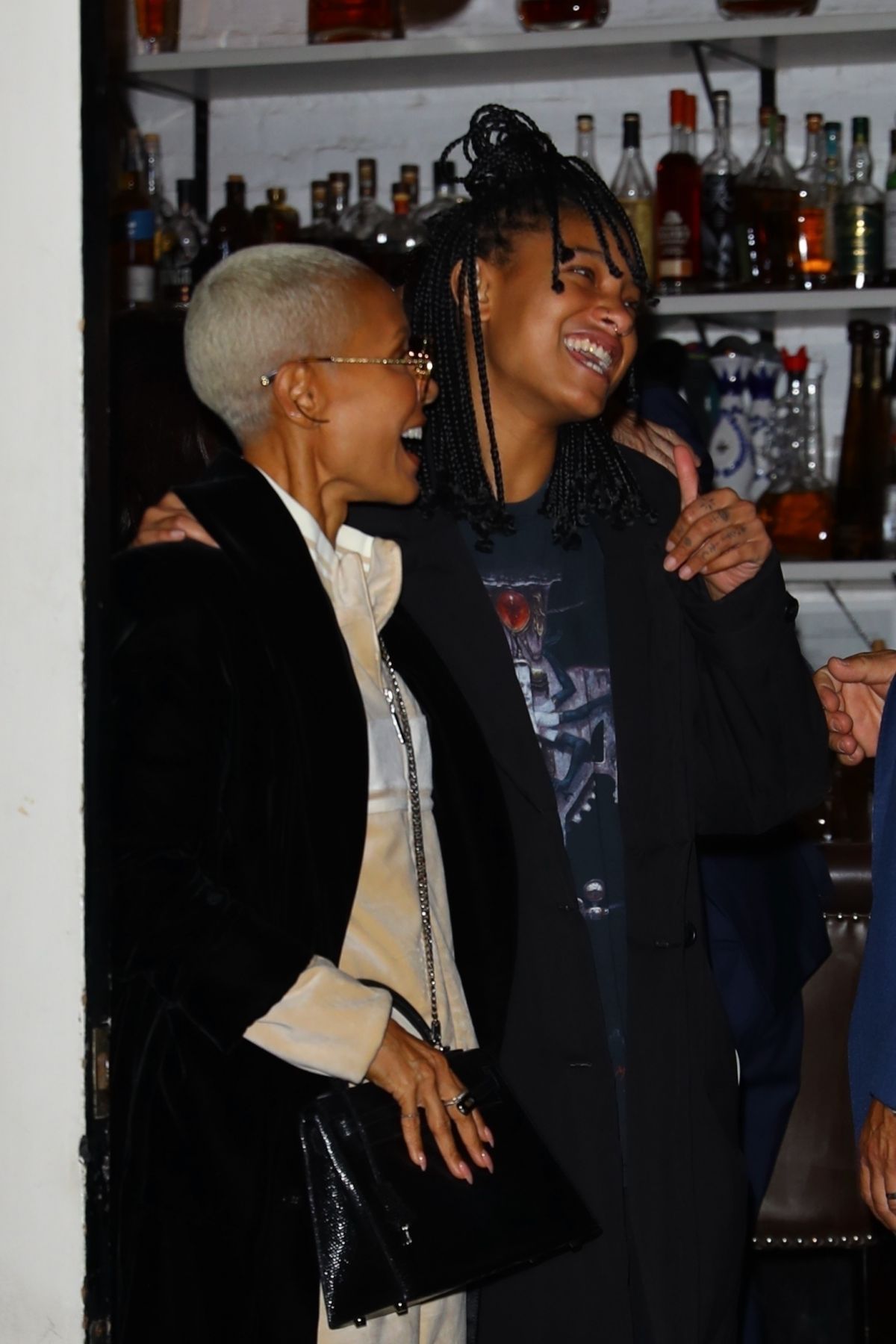 JADA PINKETT and WILLOW SMITH Leaves Il Mulino Prime in New York 10/17/2023  – HawtCelebs