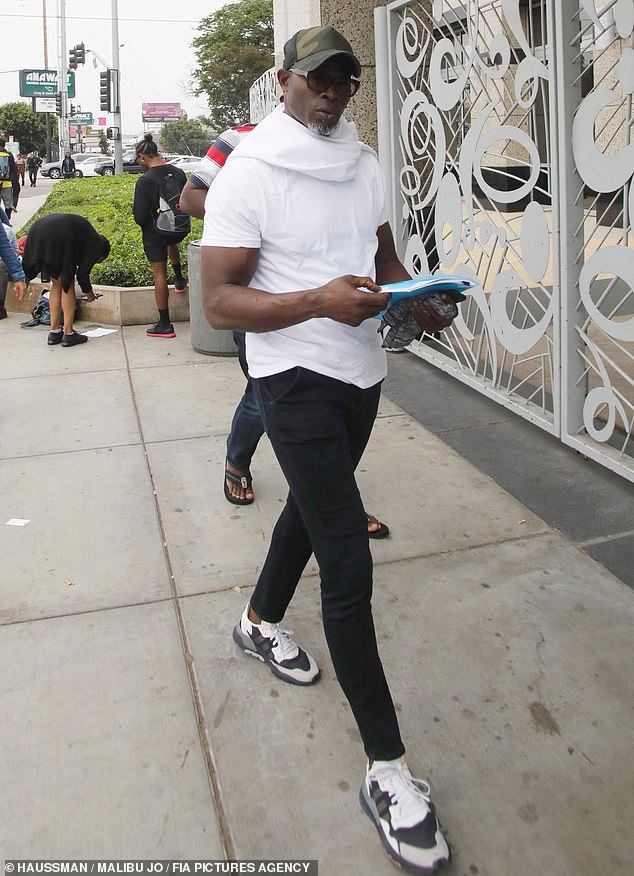 Lonely Father's Day: Beninese American actor Djimon Hounsou, 55, revealed he hadn't seen his son with Kimora Lee Simmons, 44, in an unspecified, though seemingly lengthy, amount of time