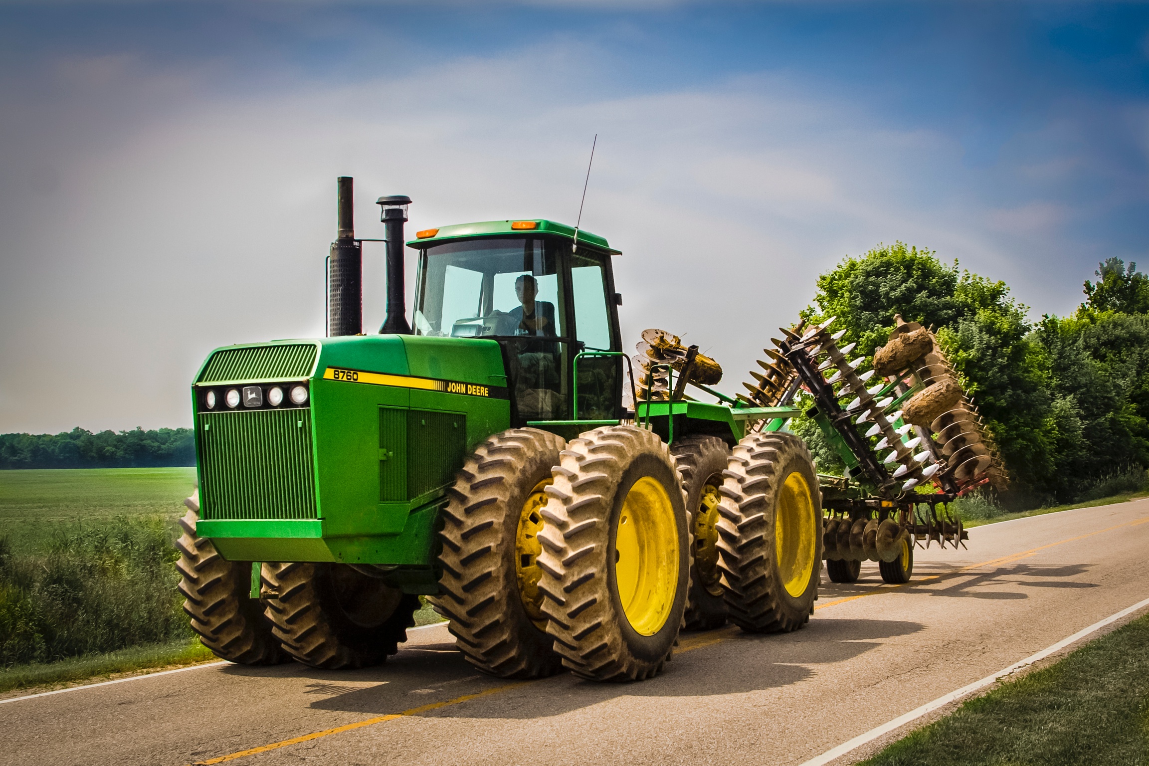 A country manor requires country machinery