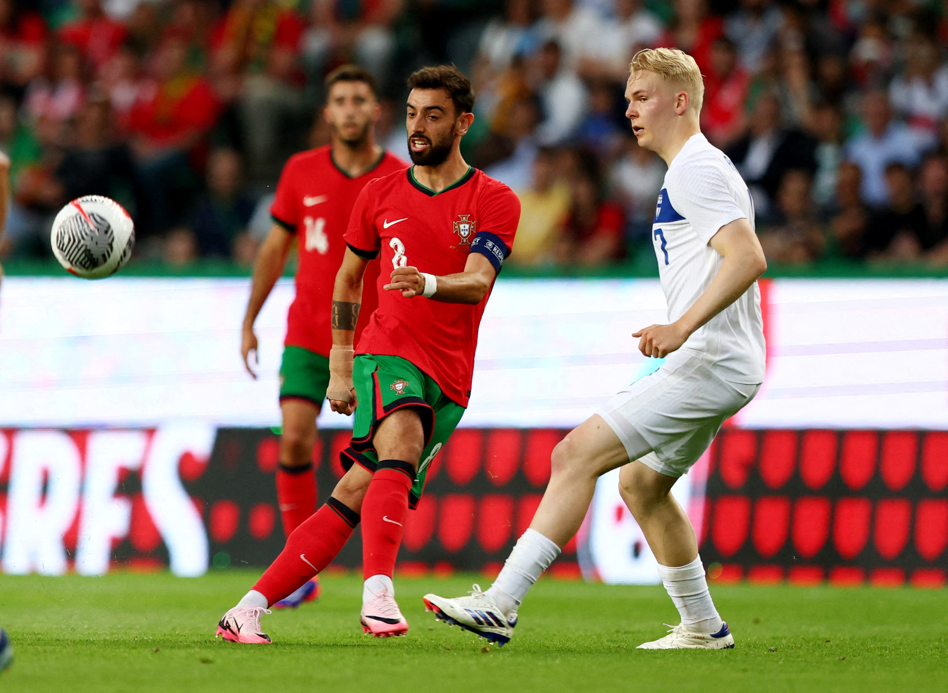 Portugal survive late scare in 4-2 friendly win over Finland | Reuters