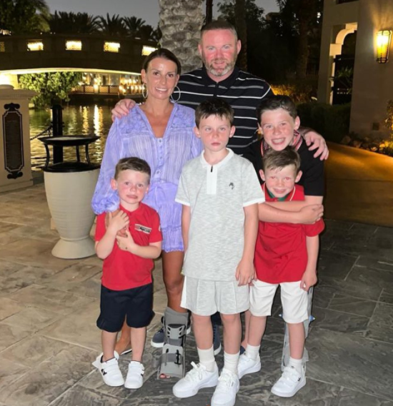 The Rooney's recently enjoyed a family getaway to Dubai