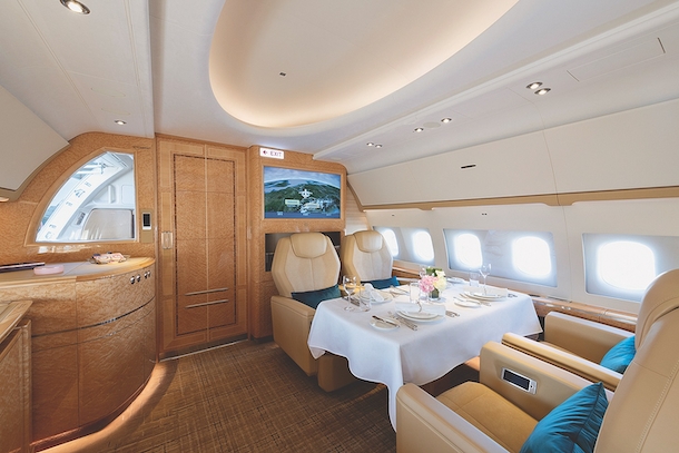 Passengers can dine in style with silver service dinner setting