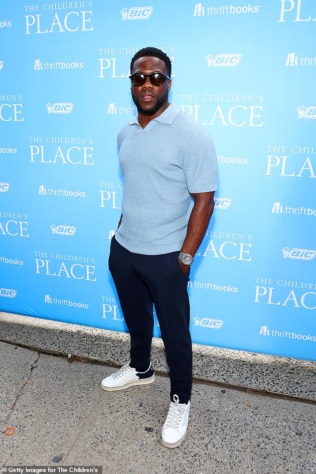 Kevin Hart teams up with The Children's Place to open a brand new community learning center | Daily Mail Online