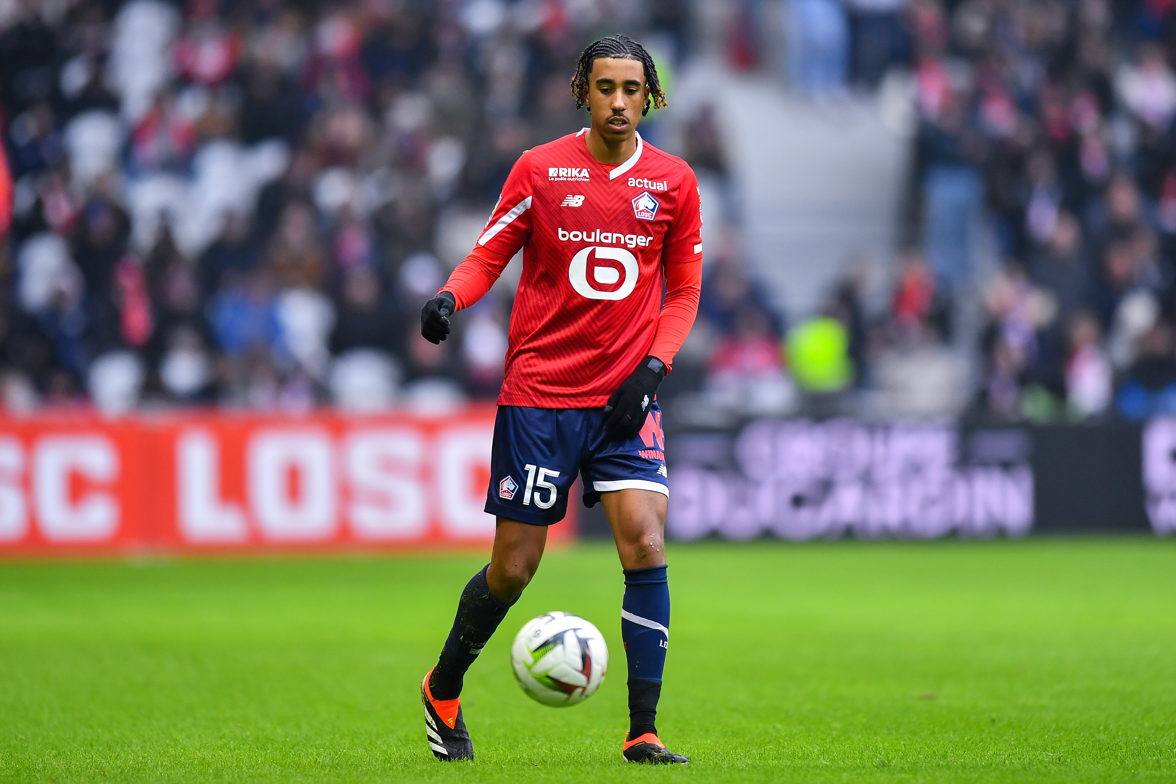 Leny Yoro is on his way to England for a medical after Man Utd had a £52m bid accepted by Lille