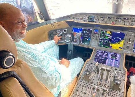 Adedeji Adeleke Buys $62m Bombardier Express Jet | Fab.ng