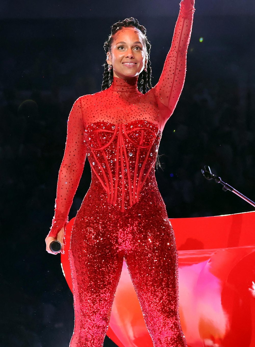 Alicia Keys' Off-Key Note Edited Out of Super Bowl 2024 Halftime Video | Us Weekly