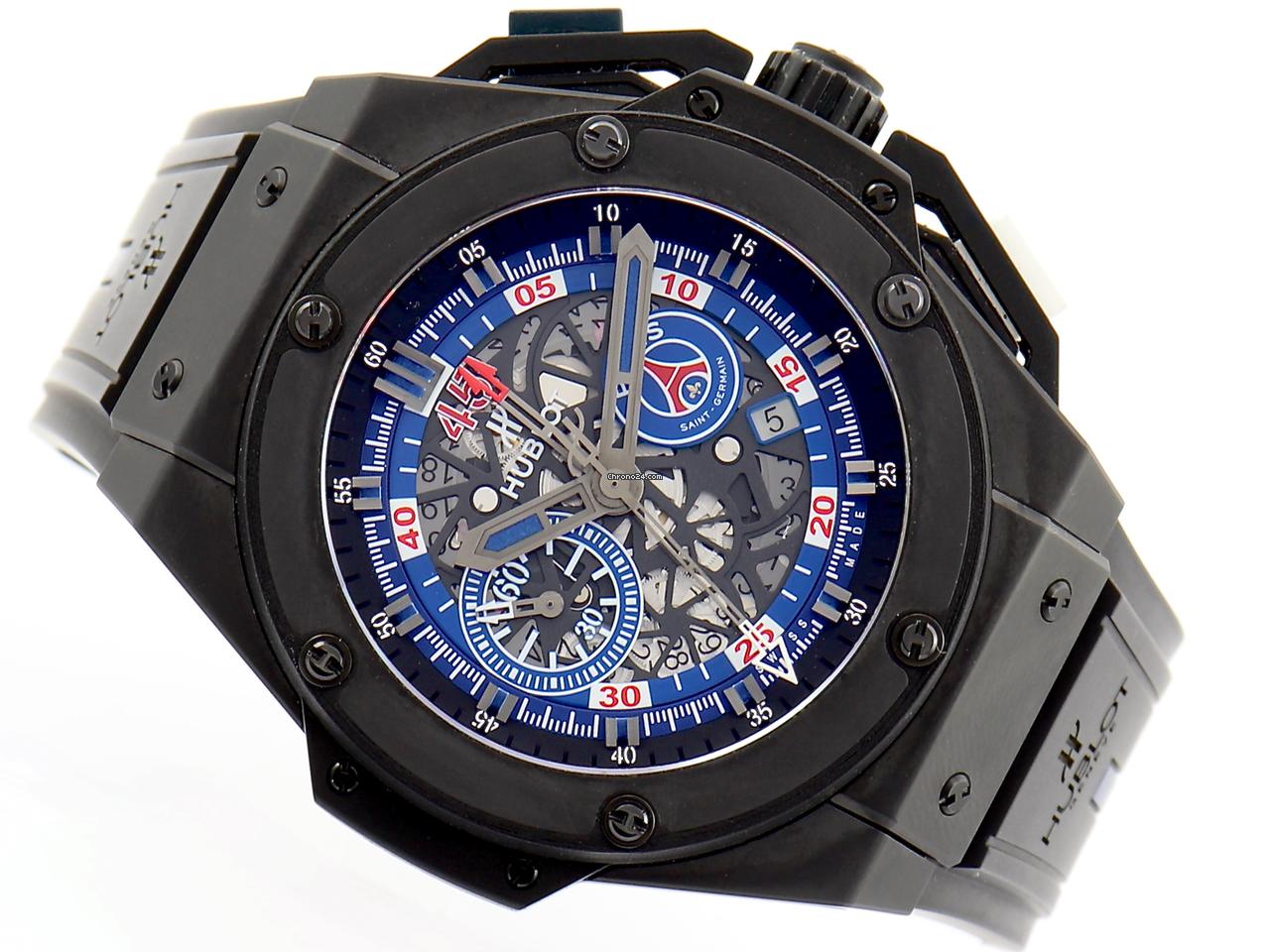 Hublot Big Bang King Power Paris Saint-Germain in Ceramic 48mm... for  $16,419 for sale from a Trusted Seller on Chrono24