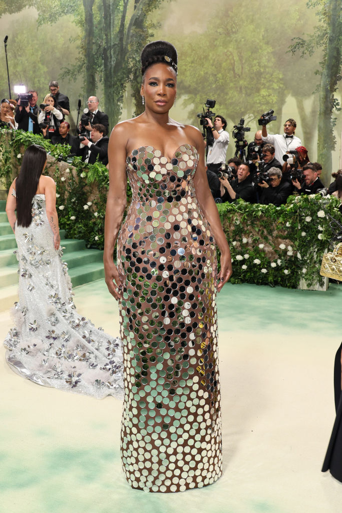 NEW YORK, NEW YORK - MAY 06: Venus Williams attends The 2024 Met Gala Celebrating "Sleeping Beauties: Reawakening Fashion" at The Metropolitan Museum of Art on May 06, 2024 in New York City. (Photo by Dia Dipasupil/Getty Images)