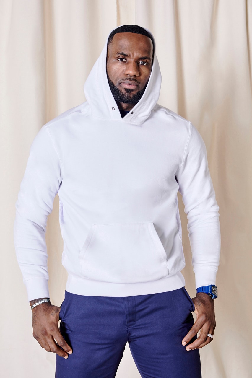 UNKNWN Collection 001 LeBron James Lookbook in house private label clothing line basics premium miami wynwood