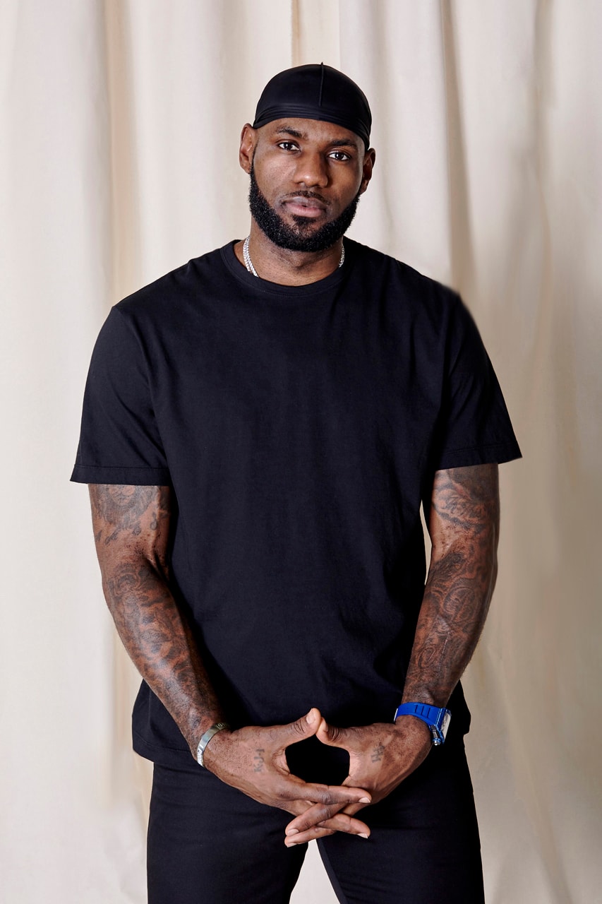 UNKNWN Collection 001 LeBron James Lookbook in house private label clothing line basics premium miami wynwood