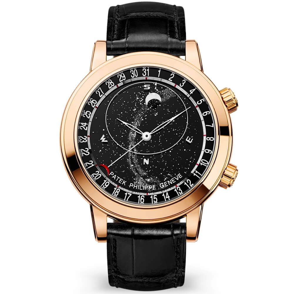 Grand Complications 44mm 18ct Rose Gold Celestial Moon Age Watch