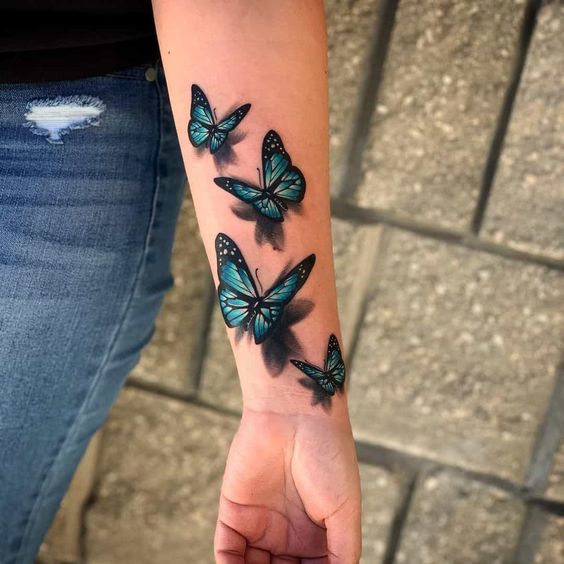 Top 55 most beautiful "Butterfly Tattoo" ideas in the world - exploretheworls.com