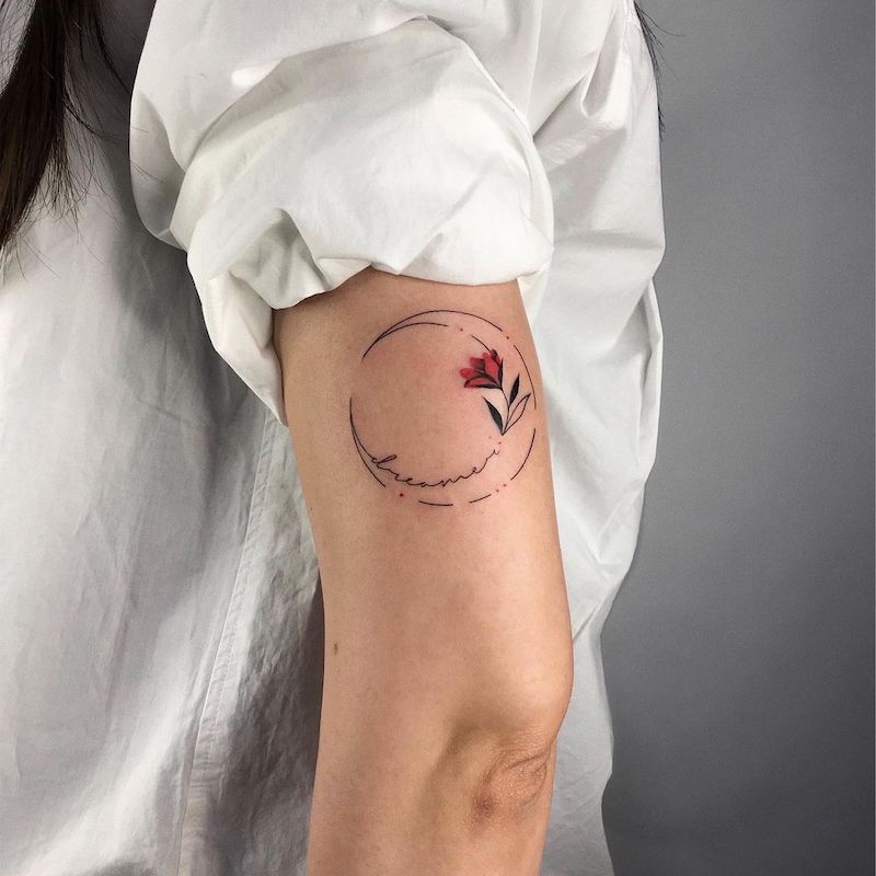 55 Crescent Moon Tattoo Ideas for Perpetual Night Owls